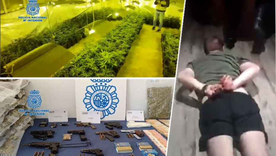 SRPSKI BEGUNAC GLUMIO POLICAJCA I DILOVAO DROGU Španska policija razbila poznatu narko - bandu