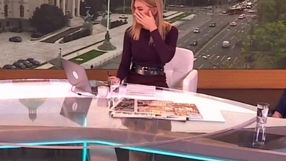 VODITELJKA ZAJECALA UŽIVO U PROGRAMU Bojana Ristivojević ne može da dođe sebi: "Teško mi je da pročitam ovo"