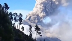 PRORADIO VATRENI VULKAN U GVATEMALI Stanovništvo u skloništima