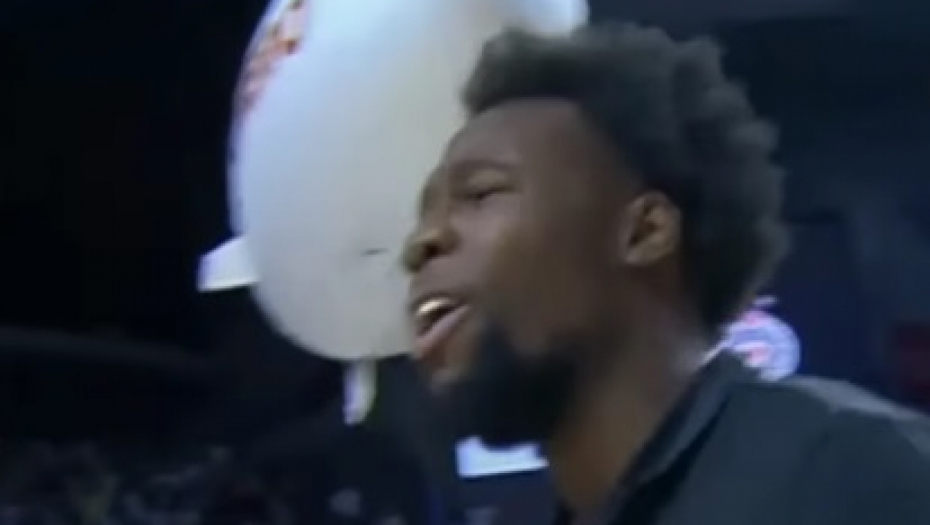 OVO SE NIJE VIDELO U PRENOSU Divljak Jabusele provocirao igrače Partzana, pa žestoko slavio (VIDEO)