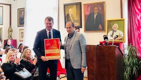 Igor Mirović dobitnik Međunarodne književne nagrade „Vavilon“ za pesničko delo i stvaralaštvo