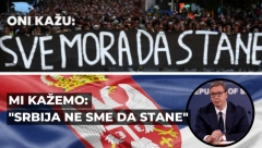 SRBIJA NE SME DA STANE!