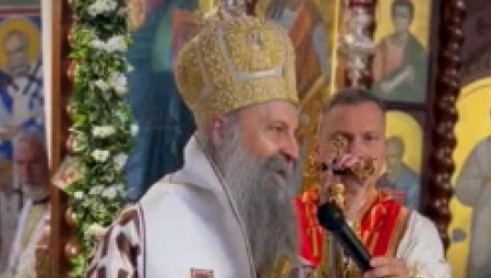 PATRIJARH PORFIRIJE POZVAO NA MIR I SLOGU "Ja vas molim, i mislim da je to važno za sve nas, da na Spasovdan dodjemo na litiju..." (VIDEO)