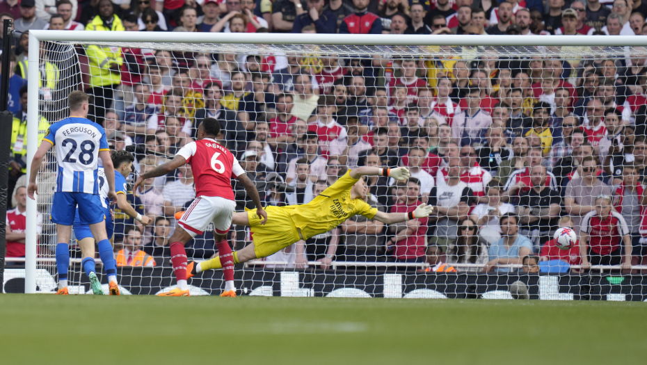 ŠAMPIONSKA TRKA VIŠE NE POSTOJI Brajton došao glave Arsenalu i poručio: Mančester siti ostaje prvak Engleske