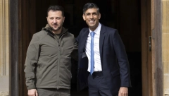 SUNAK DOČEKAO ZELENSKOG Velika Britanija najavljuje obuku ukrajinskih pilota