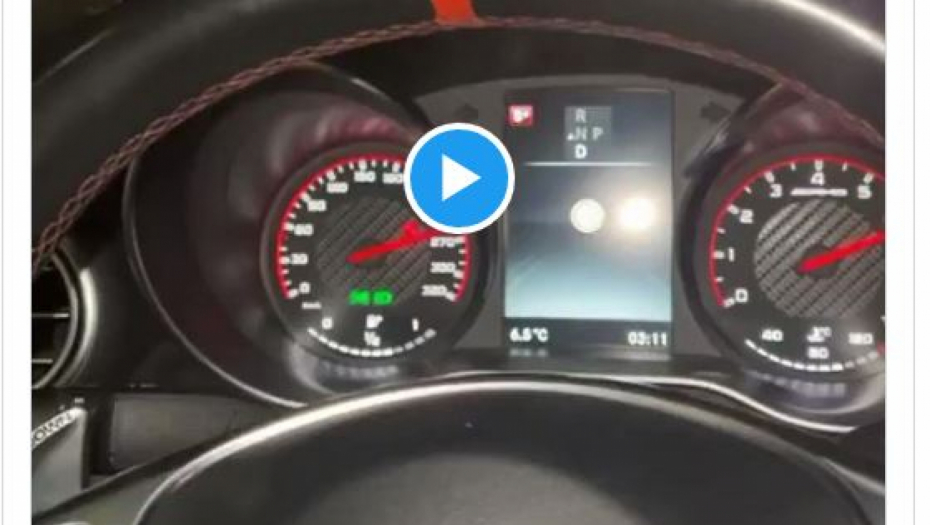 300 NA SAT KROZ BG: Vidite snimak nasilničke vožnje (VIDEO)