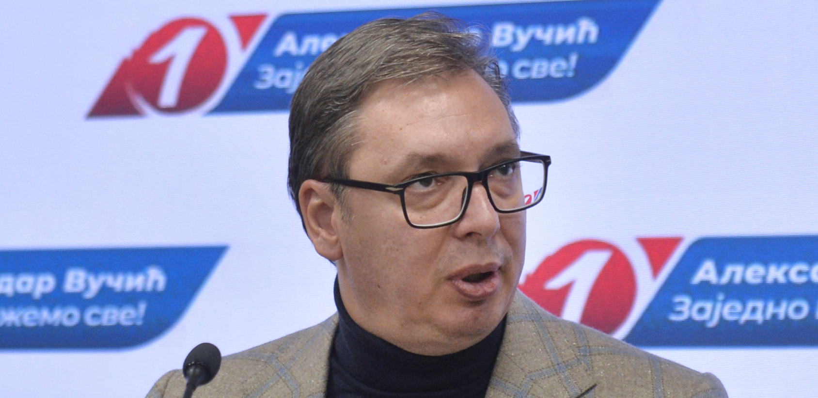 VUČIĆ O POLITIČKIM PROTESTIMA DELA OPOZICIJE "Suština nije u broju... Niko nije hteo da se okrene za opozicionim predstavnicima"