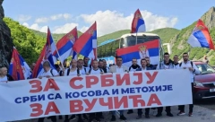 PRVI AUTOBUSI SA KiM KRENULI NA SKUP NADE U BEOGRADU Srbi sa Kosmeta složni "Skup je jako bitan za nas!"