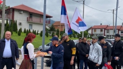 JUNACI SA KOSMETA STIGLI DO PREDEJANA "Naš cilj je podrška predsedniku Aleksandru Vučiću i ništa nam nije teško"