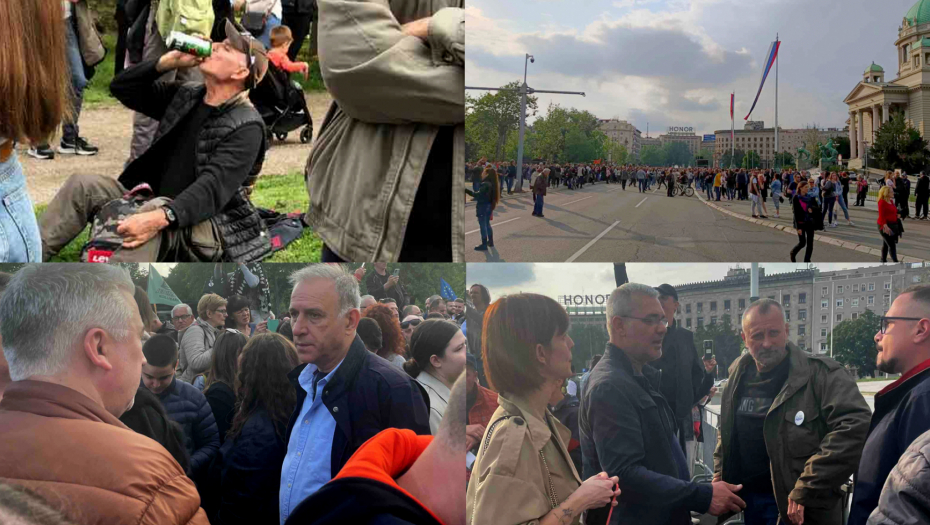 TEROR OPOZICIJE NAD SRBIJOM Lešinari nasiljem hoće da se dočepaju vlasti!