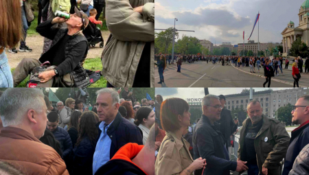 TEROR OPOZICIJE NAD SRBIJOM Lešinari nasiljem hoće da se dočepaju vlasti!