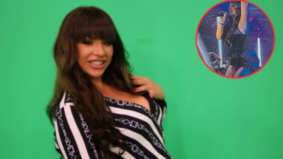 KAKAV BLAM! Miljana Kulić se popela na binu, sve joj kipi, publika se smeje (VIDEO)