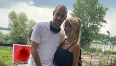 BORJANA NEMA, ALI SNEŽA OPET GLEDA SRPSKI FUDBAL "Uhvaćena" na meču Čukaričkog, evo zbog koga je tamo