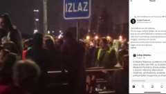 BEZUMLJE, IDEOLOZI BLOKADA PORUČUJU: Žica na granici sa Srpskom, proterajmo sve koji dolaze preko Drine (FOTO)