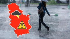 OGROMNA KOLIČINA KIŠE SRUČIĆE SE NA SRBIJU! Vremenska prognoza najavljuje kada i gde će biti najkritičnije