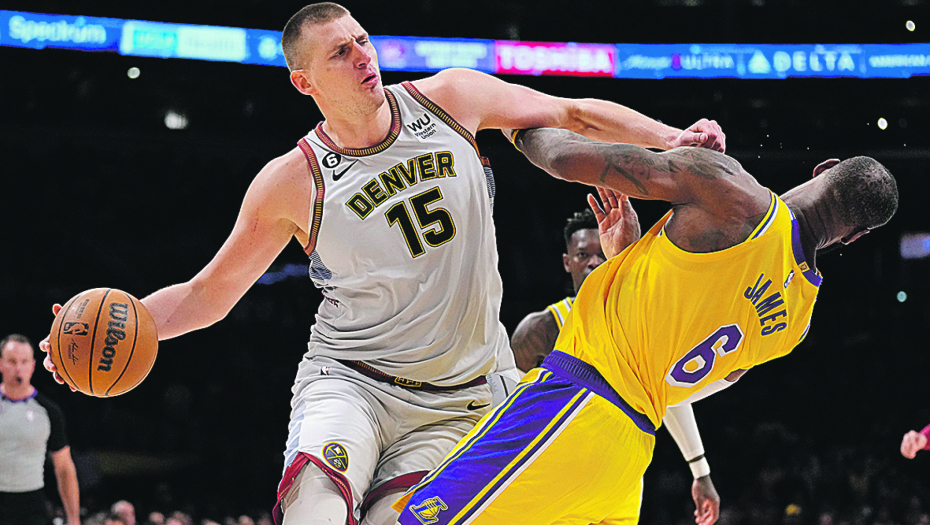 SPAVAŠ LI MIRNO. LEBRONE? Amerikanac birao Srbina poslednjeg za Ol-star meč, Jokić mu titulom naplatio i to sa kamatom (FOTO)