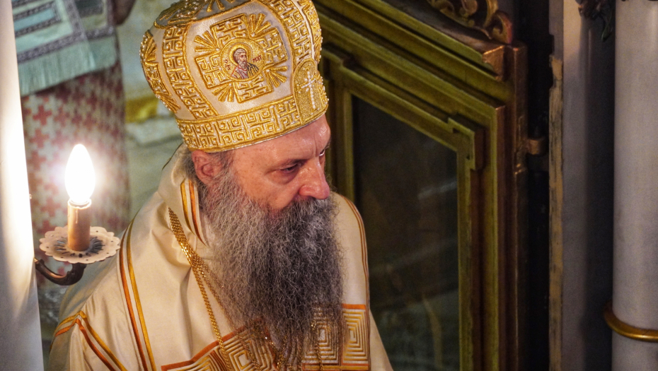 DA ZAKRILI, ZAŠTITI I SAČUVA VERNI NAROD Patrijarh Porfirije uputio poruku podrške Srbima na Kosmetu