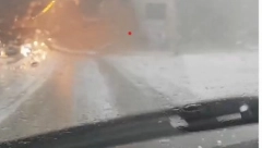 OD GRADA ZABELELA SE SRBIJA Snažno nevreme IZAZVALO POTOP, došlo do prekida saobraćaja