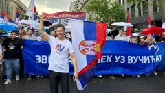 MINISTAR MALI SA SVOJIM ZVEZDARCIMA Sjajna atmosfera pred najveći narodni skup u Srbiji (FOTO/ VIDEO)