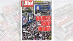 NAJVEĆI SKUP U SRBIJI SVIH VREMENA! Po neviđenom nevremenu preko 200.000 ljudi došlo da podrži Vučića