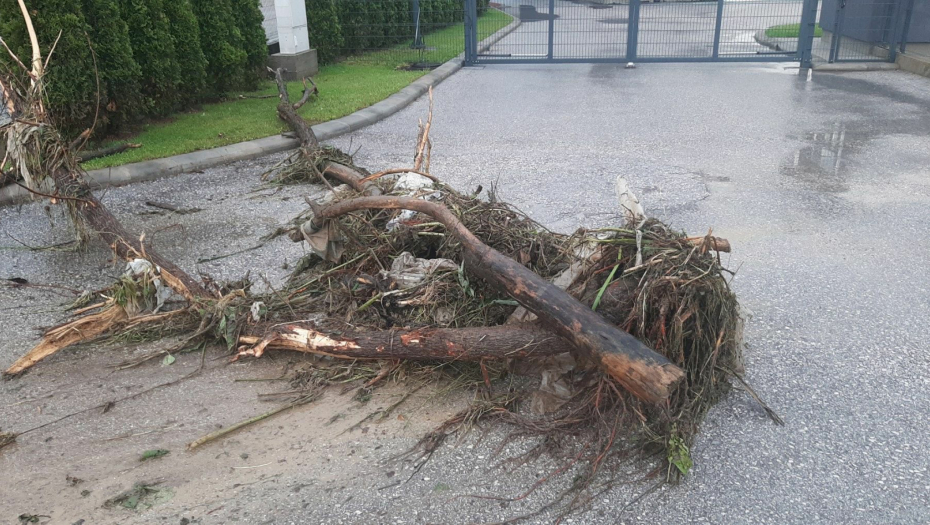 POTOPLJENA DVORIŠTA Ponovo se izlila Loznička reka, voda ušla u podrume
