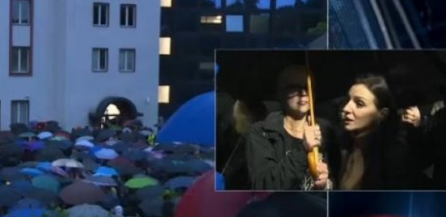 JASNO DA SU OVO ISKLJUČIVO POLITIČKI PROTESTI Marinika se zahvaljuje građanima koji su došli (VIDEO)