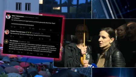 "MARINIKA TEPIĆ JEDAN OD ORGANIZATORA PROTESTA" Najava N1 izazvala dramu na Tviteru, ljudi shvatili da su nasamareni