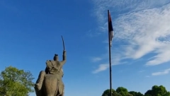 Zapaljena srpska zastava u Gračanici
