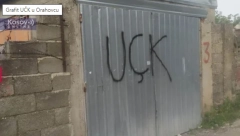 ZASTRAŠIVANJE NE PRESTAJE Ponovo ispisani grafiti na kućama i automobilima srpskih žitelja u Orahovcu