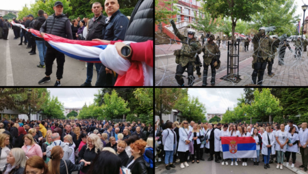 PLAN OD 8 TAČAKA ZA REŠAVANJE SITUACIJE NA KOSOVU Kvinta i EU predložili dokument o smirivanju tenzija u četiri srpske opštine