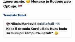 PRŠTE SMAJLIJI NA TVITERU Vesić objasnio kako će Kurti sada da ide u Belu kuću