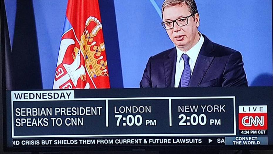 "DA LI ĆETE PRIZNATI NEZAVISNO KOSOVO?" Vučić dao jasan odgovor u intervjuu za CNN
