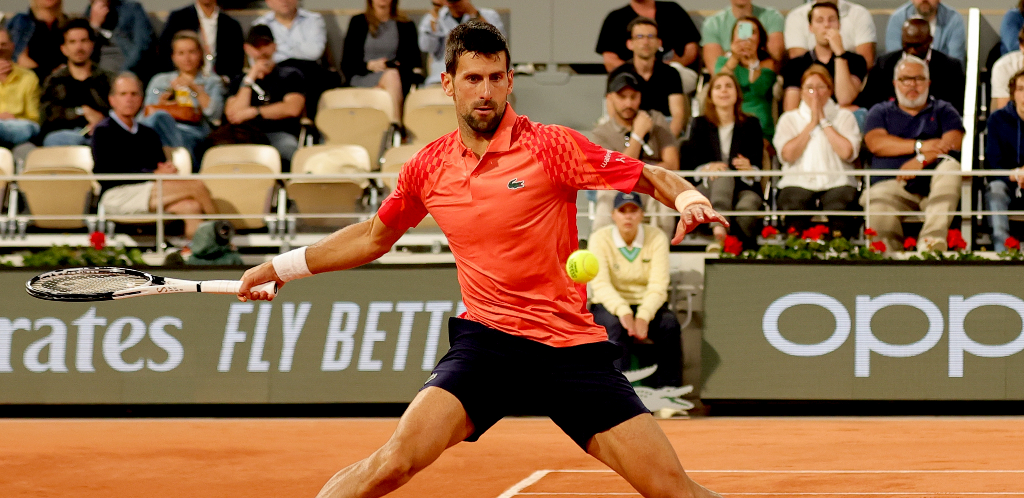 NOVAK JAČI OD VETRA I PROTIVNIKA Đoković se žestoko namučio, pa zgromio Fučoviča za treće kolo Rolan Garosa