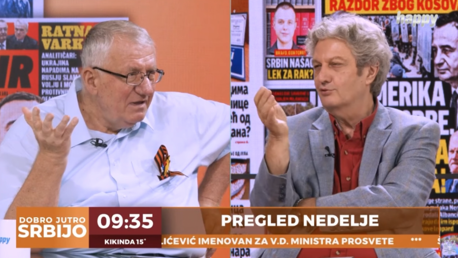 "GORELO" U STUDIJU Šešelj i Marić u žestokoj raspravi, Kruna se utišala dok je trajao sukob (VIDEO)