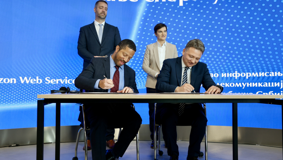 Potpisan Memorandum o razumevanju sa Amazon Web Services u Državnom data centru u Кragujevcu (FOTO)