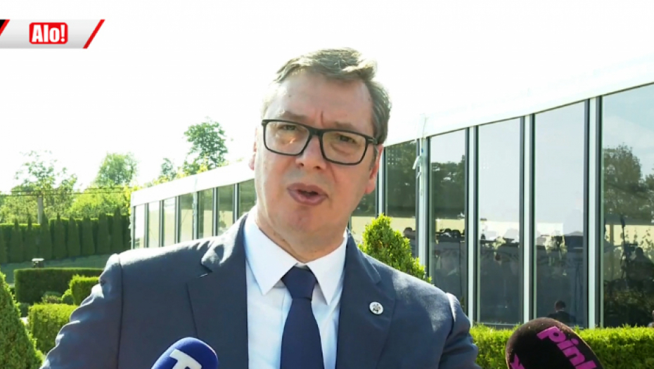 VUČIĆ SUTRA NA BEOGRADSKOM AERODROMU Prisustvuje ceremoniji puštanja u rad nove piste