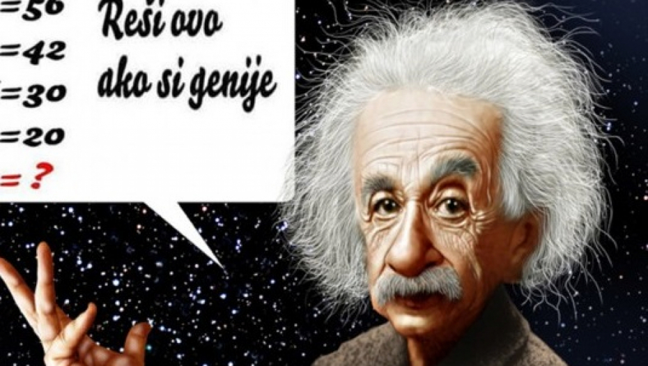 IMATE 1 MINUT Ako ovo rešite, vi ste genije