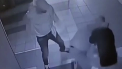 (UZNEMIRUJUĆI VIDEO) RAZBOJNIŠTVO NA NOVOM BEOGRADU Pretukli i vezali radnika obezbeđenja, pa ukrali sef pun novca