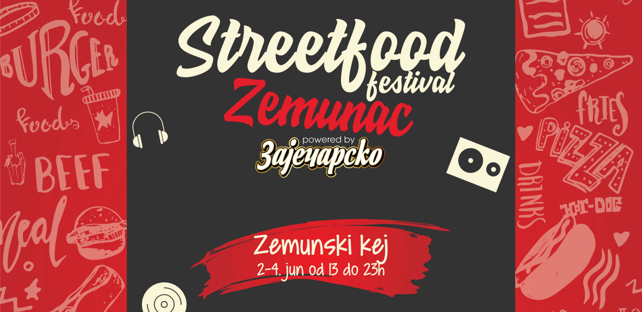 POČINJE STREET FOOD FESTIVAL NA ZEMUNSKOM KEJU  Otvorena pozornica svetskih kuhinja tokom celog vikenda