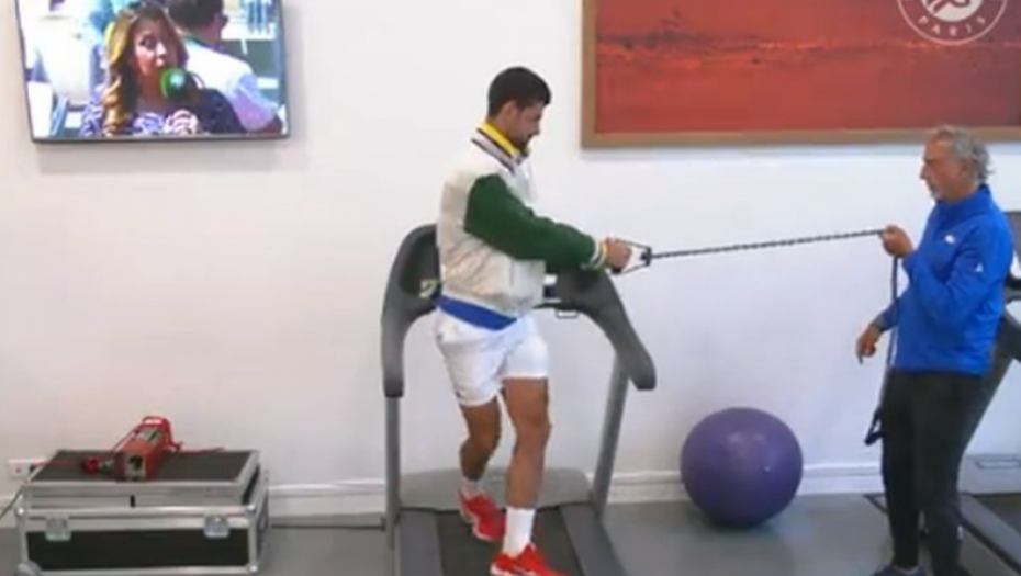 TAKTIKA Pojavio se snimak Noletove pripreme pred meč sa Fokinom, evo šta Srbin posebno vežba (VIDEO)