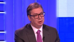 VUČIĆ U "PRVOJ TEMI": SNS je izgradio ovu zemlju, to je motor, pokret je prilika za novi zamah i energiju