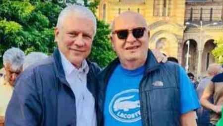 "CRNO-BELI UDAV" Vujošević davio Bogdanovića, a sada se sa Tadićem bori protiv nasilja! Kesić ga prozivao u emisiji (FOTO/VIDEO)