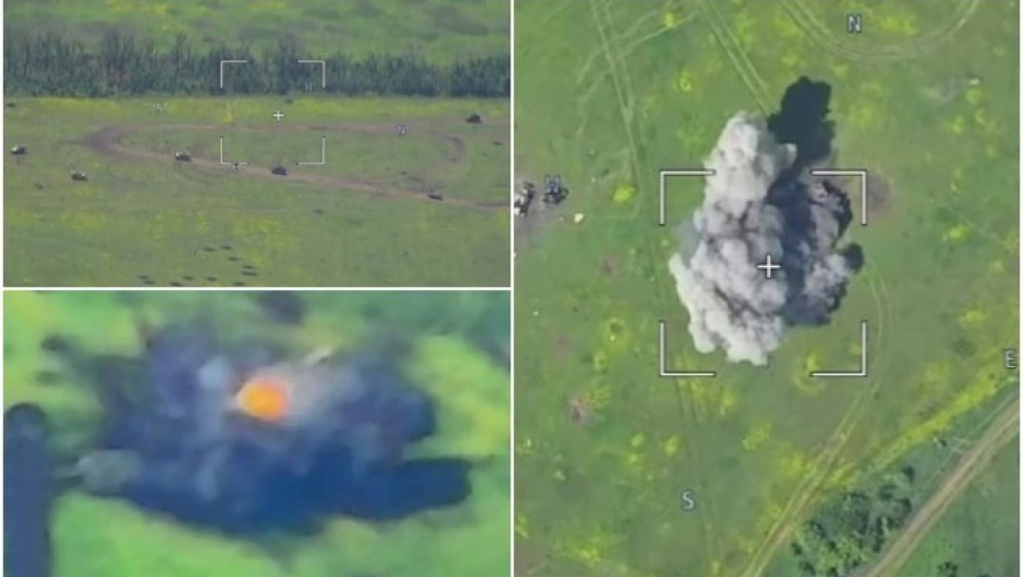 SNIMAK PROPALOG JURIŠA Cela kolona američke tehnike uništena u sekundi!