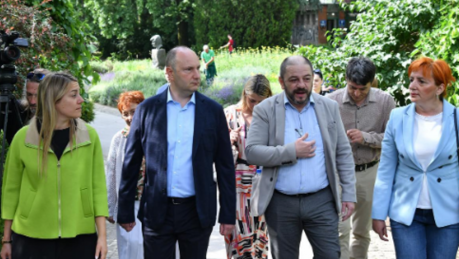MILAN ĐURIĆ NAJAVIO UREĐENJE DVA NOVA PARKA U povoju smo da budemo zeleni grad Evrope (FOTO)