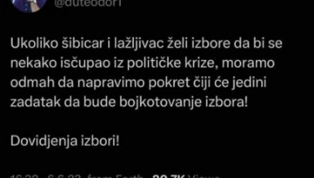 VLAST DA, IZBORI NE Opozicija odlučna da dođe na vlast mimo volje naroda