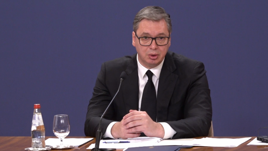 PREDSEDNIK I PREMIJERKA IZ PREDSEDNIŠTVA Vučić: Nije ovo fontana želja, Srbija je ozbiljna država (VIDEO)