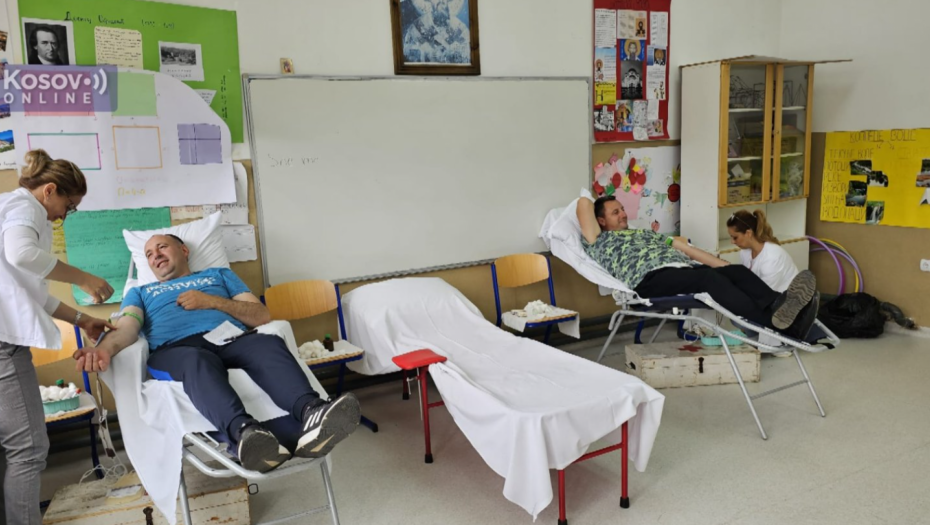 HUMANOST NA DELU U Leposaviću održana akcija dobrovoljnog davanja krvi (FOTO)