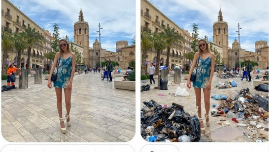 SMETALA JOJ ČISTAČICA Sara tražila od fotošop majstora da joj očisti sliku, pogledajte šta je on uradio - sad joj se svi smeju