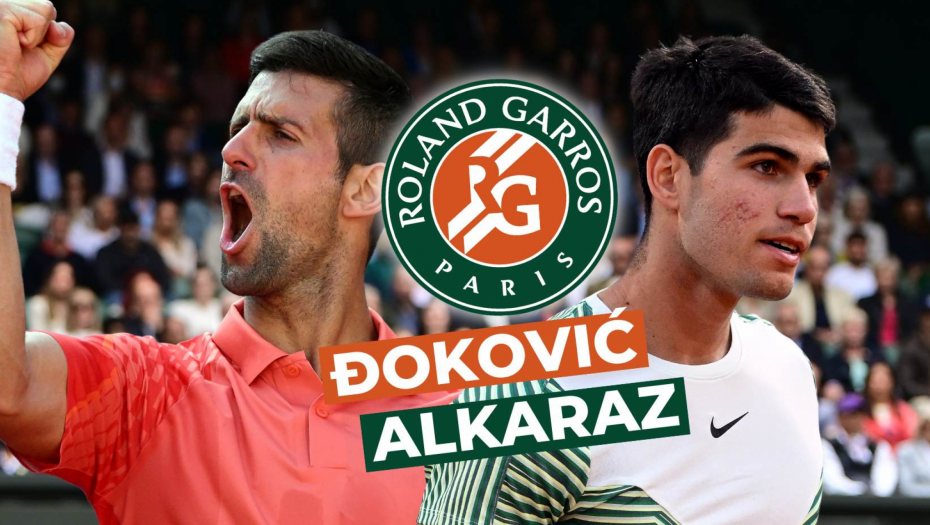 NEUNIŠTIVI ĐOKOVIĆ U FINALU ROLAN GAROSA Novak srušio ranjenog Alkaraza, Srbin u nedelju igra za istoriju