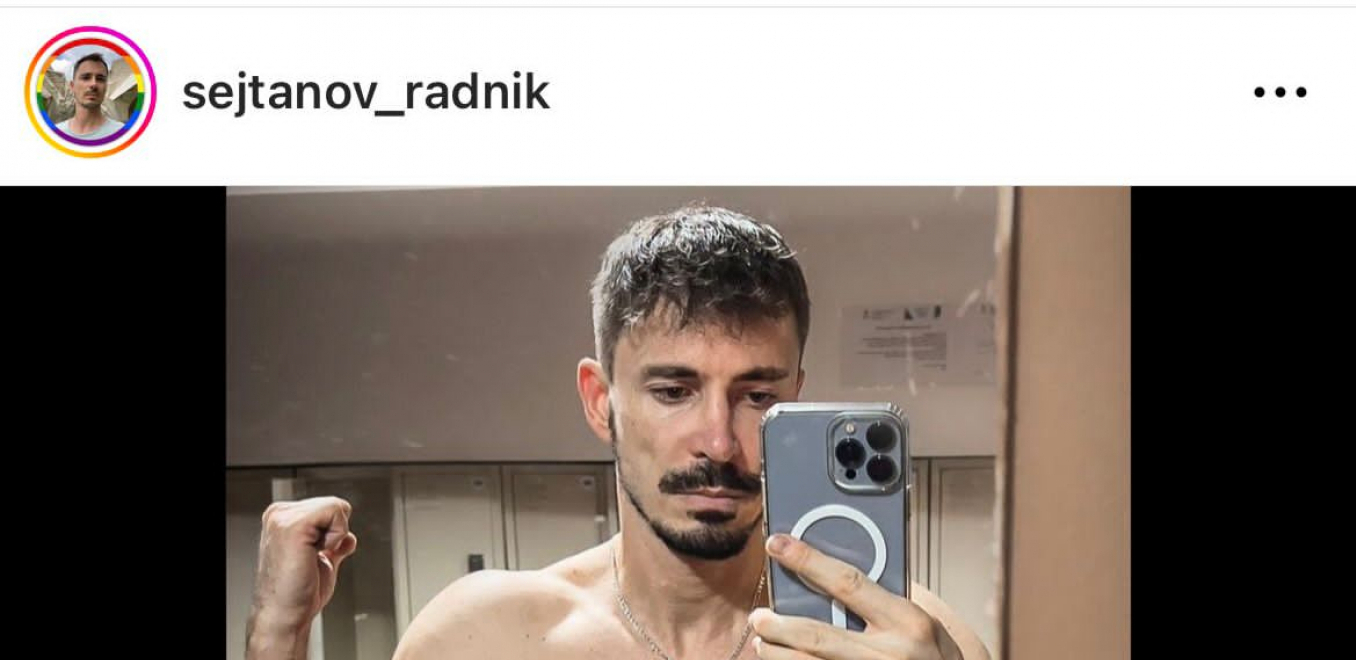 EGZIBICIONIZAM USLED LUDILA ILI NEDOSTATKA IDEJA? Ideolog političkih protesta pozira kao od majke rođen (FOTO)